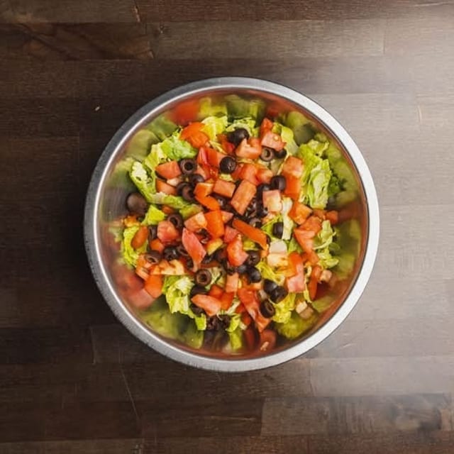 1/2 Garden Salad.